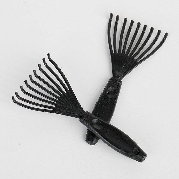 Bounce Curl Defining Styling Comb Smooth Hair Hollow Tail Three-Prong Scalp Cleaning Comb Sea King Curl Hair Styling Comb