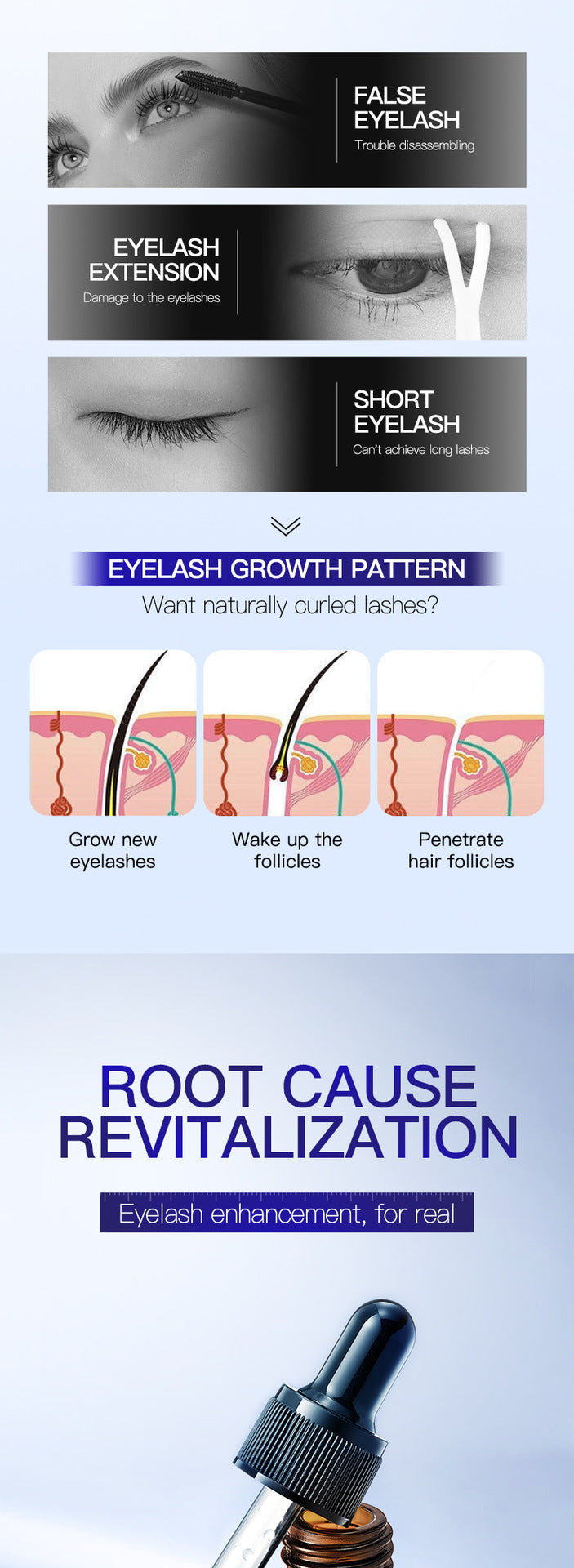 Curling Eyelashes Thick Mascara SADOER Long and Dense Essence Liquid  Wholesale