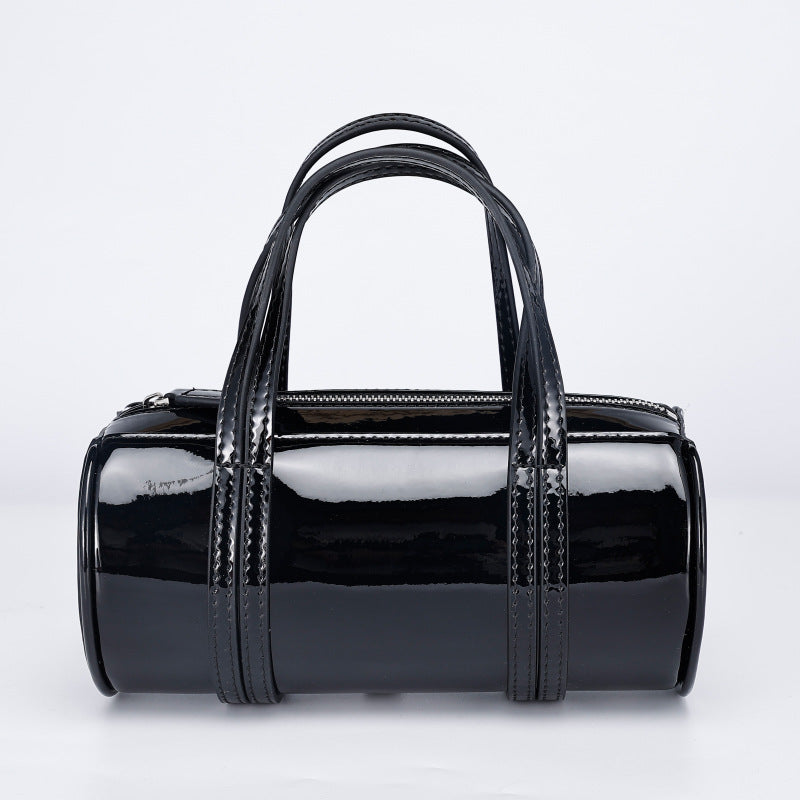 Korean Style Underarm Bag for Women, New Versatile Single Shoulder Fashionable High-End Korean Version Casual Soft Handheld Cylindrical Women's Bag