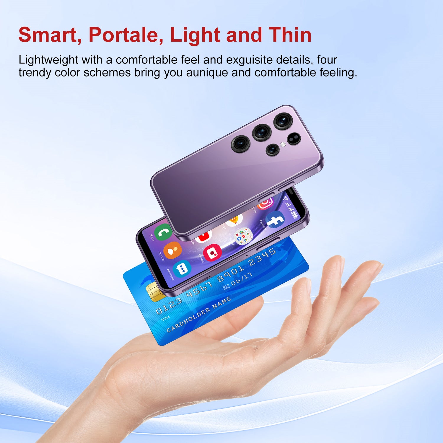 New S24 Ultra Mini Android Smartphone3.5Inch2+16G Mobile Phone Source Manufacturer Shenzhen