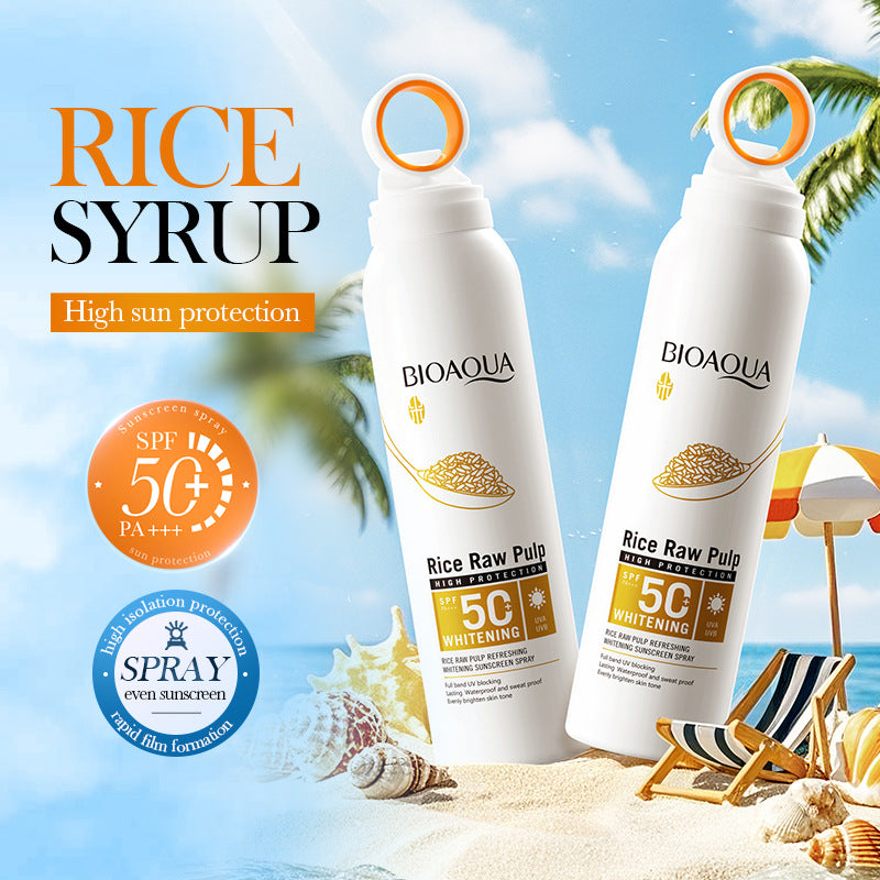 Cross-border Sunscreen Spray Product SPF50+ Anti-UV Sunscreen Export Manufacturer Wholesale