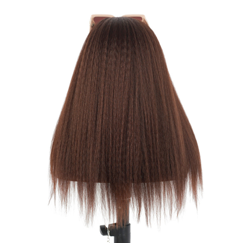 Wig Fluffy Headband Hairband Magic Tape Wig Headband African Wig Long Wig Headband Versatile
