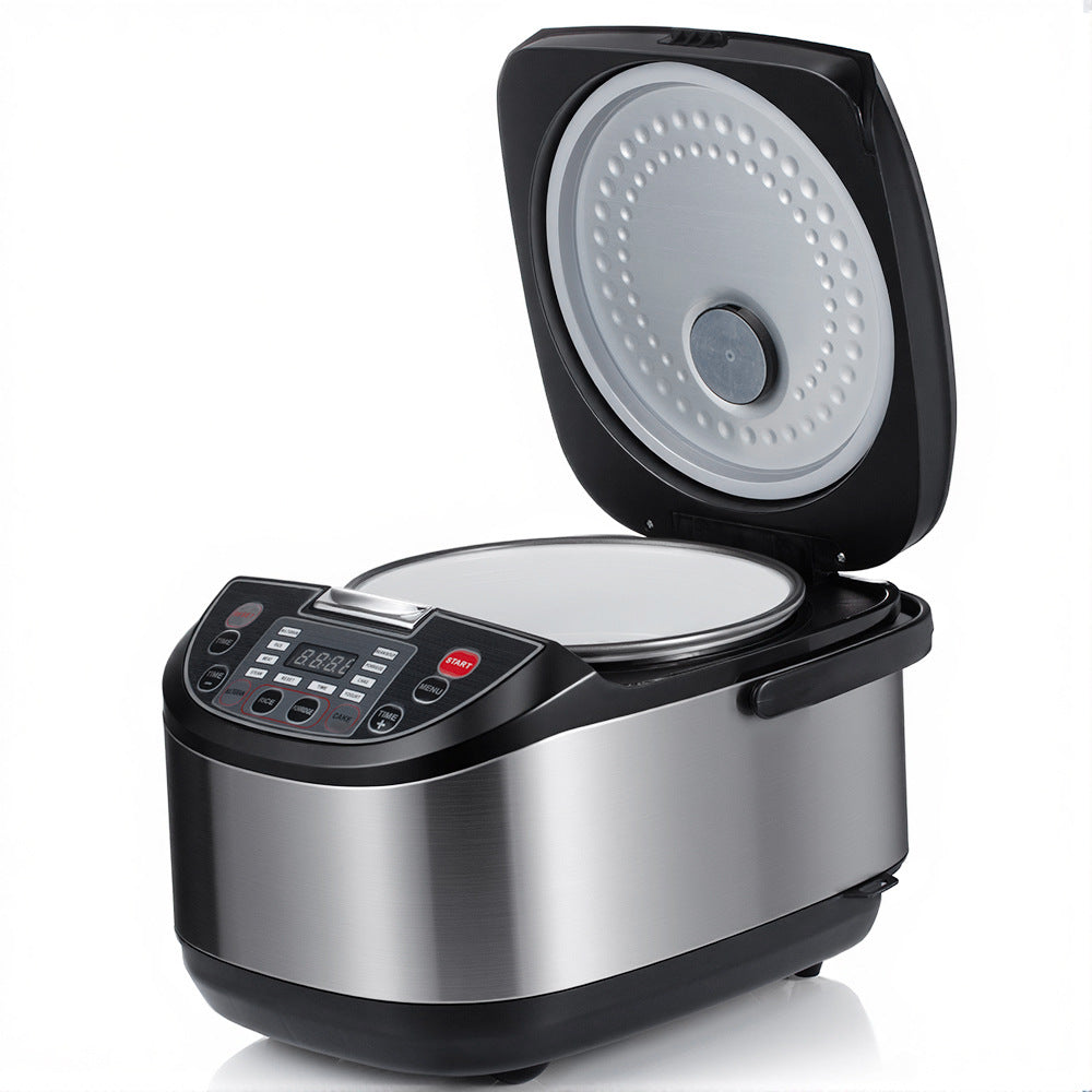 RAF European Standard Rice Cooker Smart6L Fully Automatic Health-Preserving Household Stainless Steel Rice Cooker Multi-Functional900w