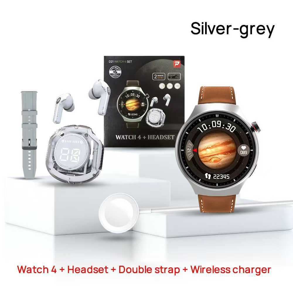 D21 Watch4Smart Watch1.52inch Bluetooth Call, Heart Rate Monitor, Pedometer, Sleep, Message Reminder, Sports