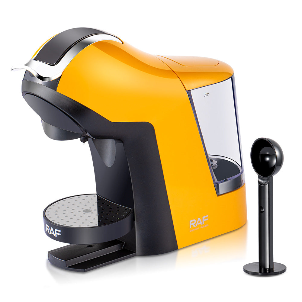 RAF European Standard Bar Coffee Machine Small Portable Anti-Drip Simple Italian Capsule Coffee Machine R1950