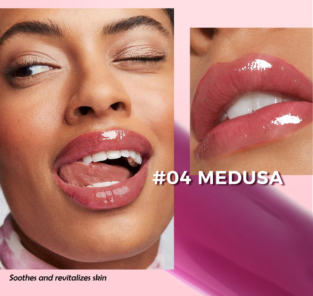 Anglicolor Temperature Changing Lip Oil Long-lasting Moisturizing Mirror Lip Gloss Plump Lips Color-changing Lip Glaze