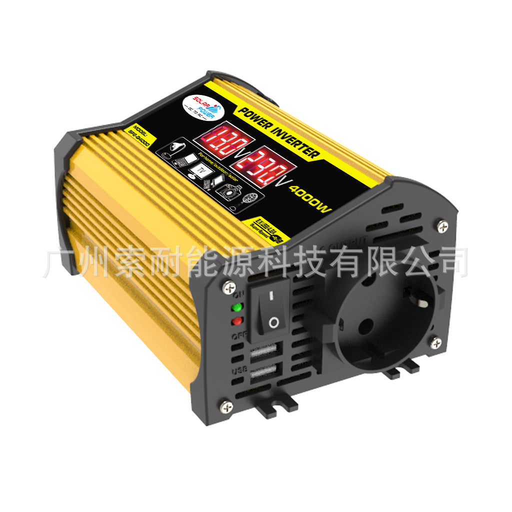 Vehicle Inverter300W 12V Turn110V 220V Voltage Display E-commerce power inverter