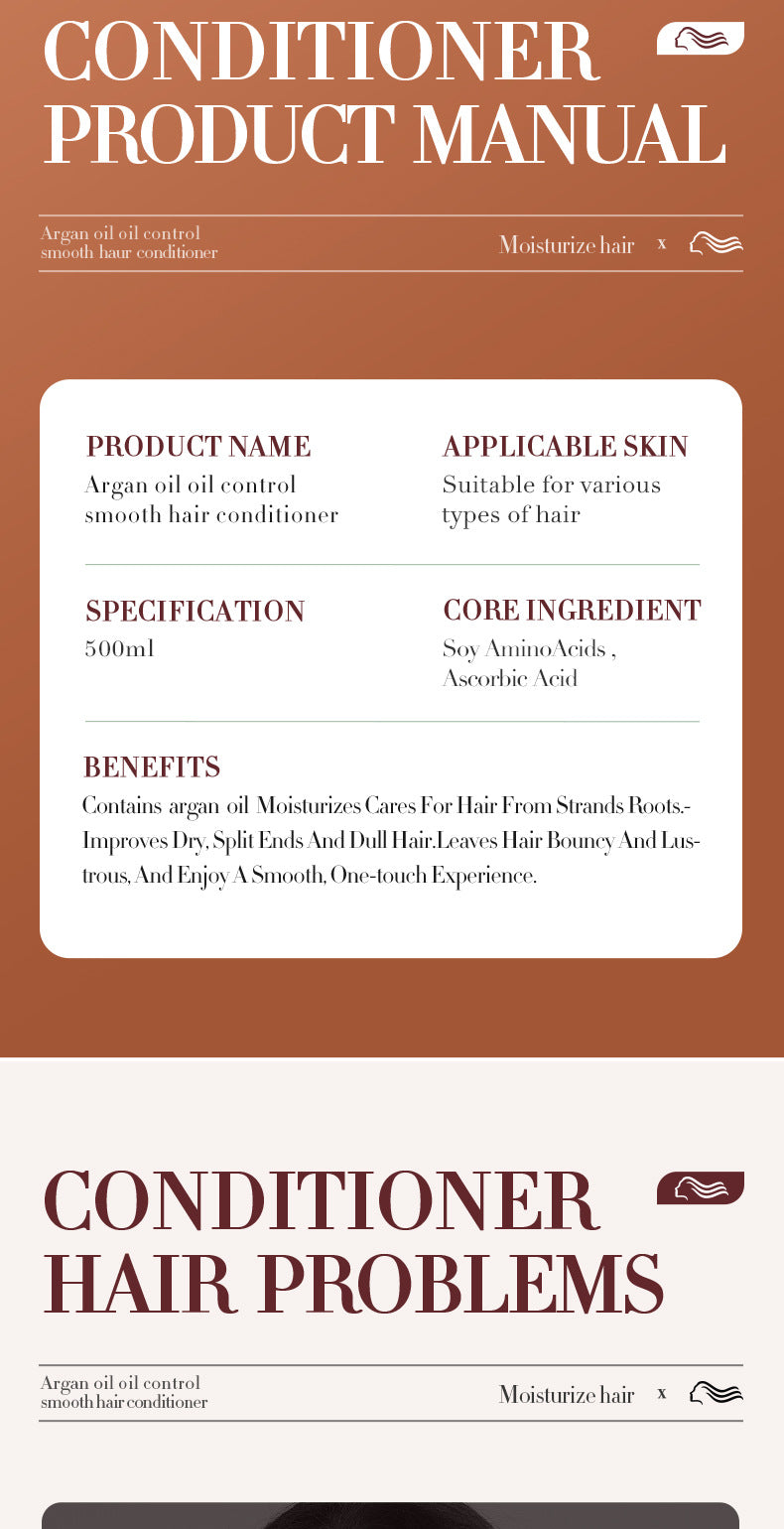 Nut Oil Conditioner SADOER Soft and Fluffy Large Capacity Laundry Care Cross-Border Wholesale