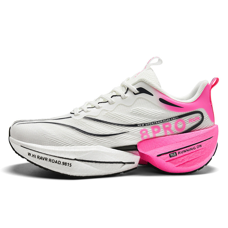 Red Rabbit8pro Carbon Plate Spring and Autumn Running Shoes for Big Kids, Racing Shock Absorption Sports Shoes for Men and Women, Couple's Versatile Casual Running Shoes