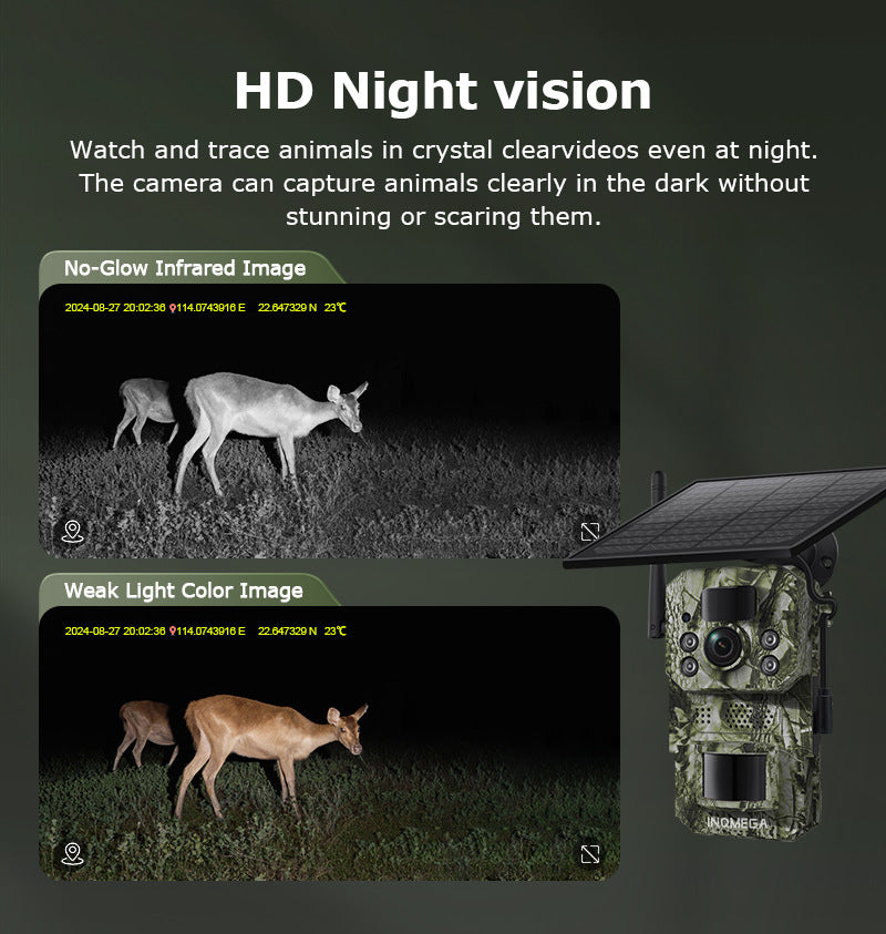 Manufacturer Private Model Outdoor Camouflage Camera3MPAI Animal Identification Pair PIR Induction4G Camera4G Remote Monitoring