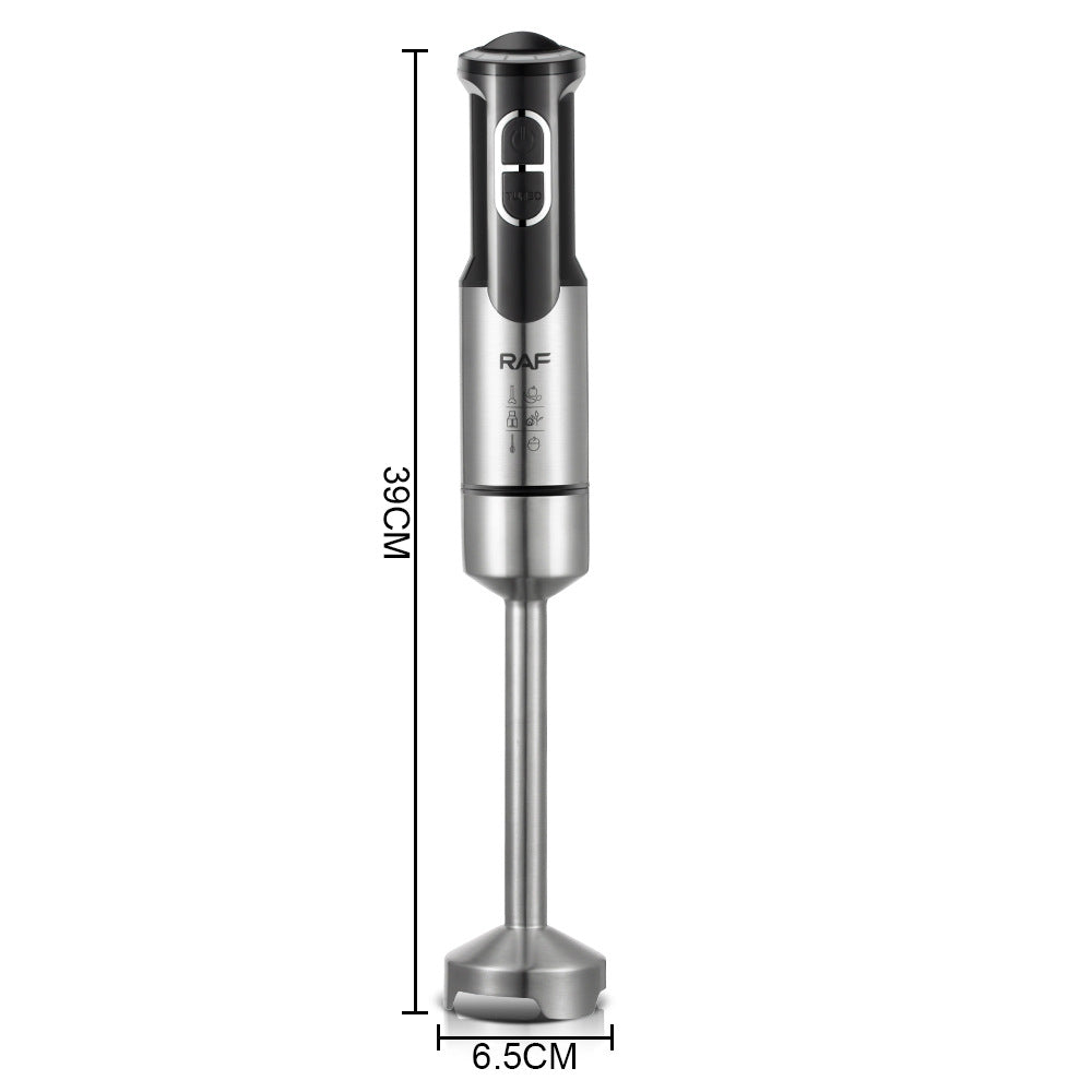 RAF EU Standard Handheld Electric Cooking Stick Mixer Multi-Functional Household Food Cooking Auxiliary Food Baking