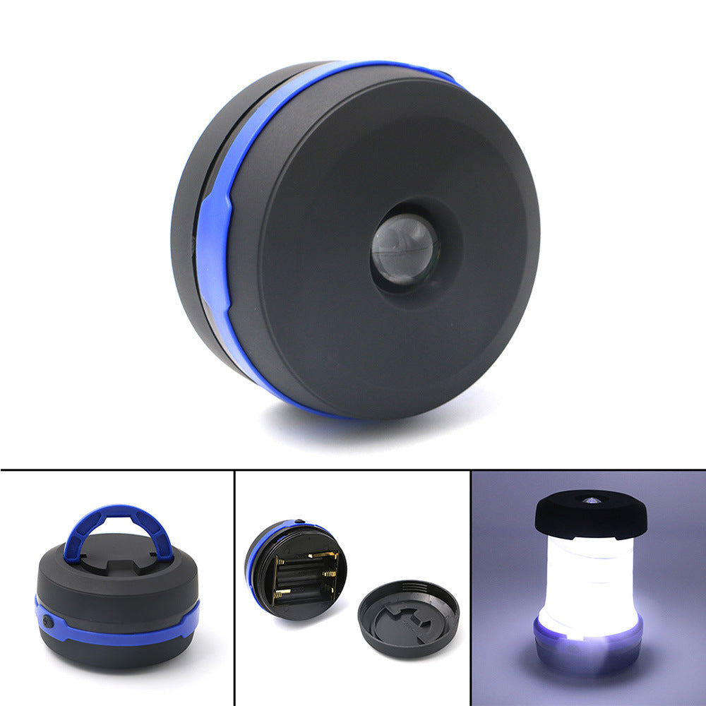 Outdoor Waterproof LED Camping Light Tent Light Retractable Camping Light Dry Battery Portable Emergency Light Night Light