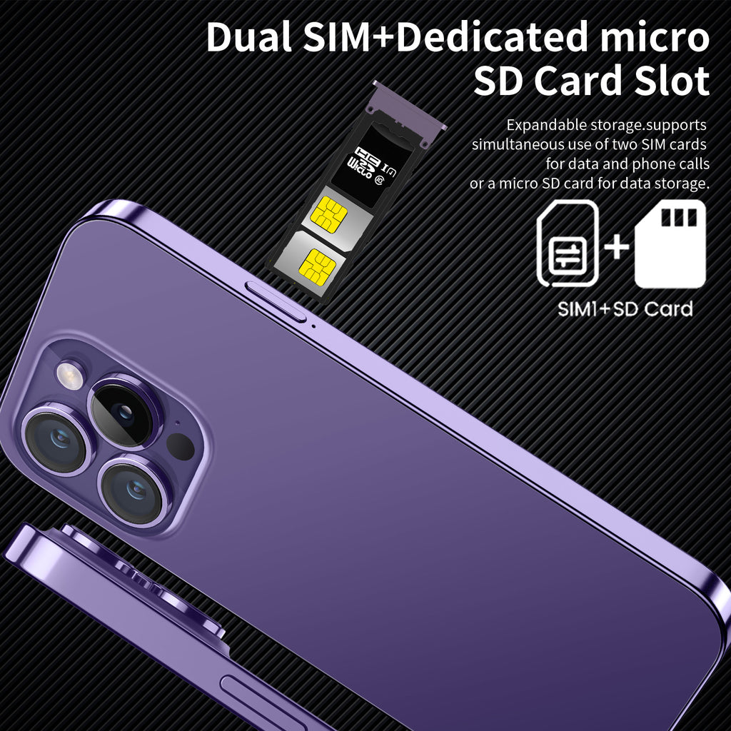 Specially designed for smartphones I15ProMax Super Large Screen16+1T Factory Direct Wholesale(Popular)