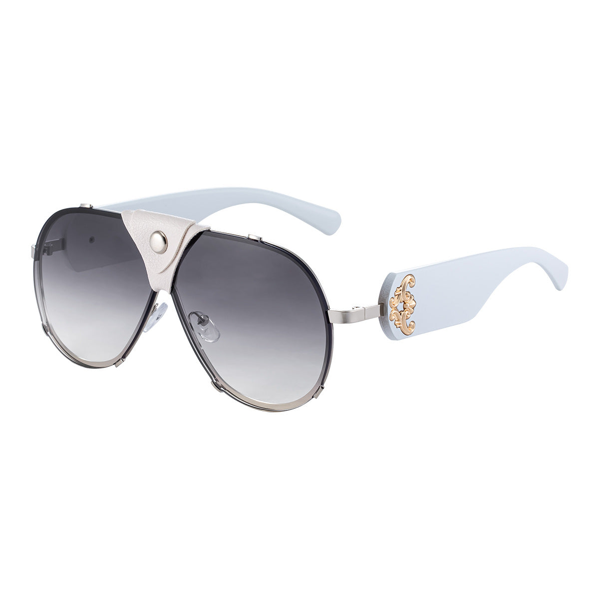2025New Style Toad Glasses Men's European and American retro Sunglasses Pilot Sunglasses Men's Sunscreen Driving Glasses