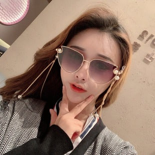 Vintage Cat Eye Sunglasses for Women Fashion Trend Oval Small Frame Sunglasses Sun Protection Glasses sunglasses
