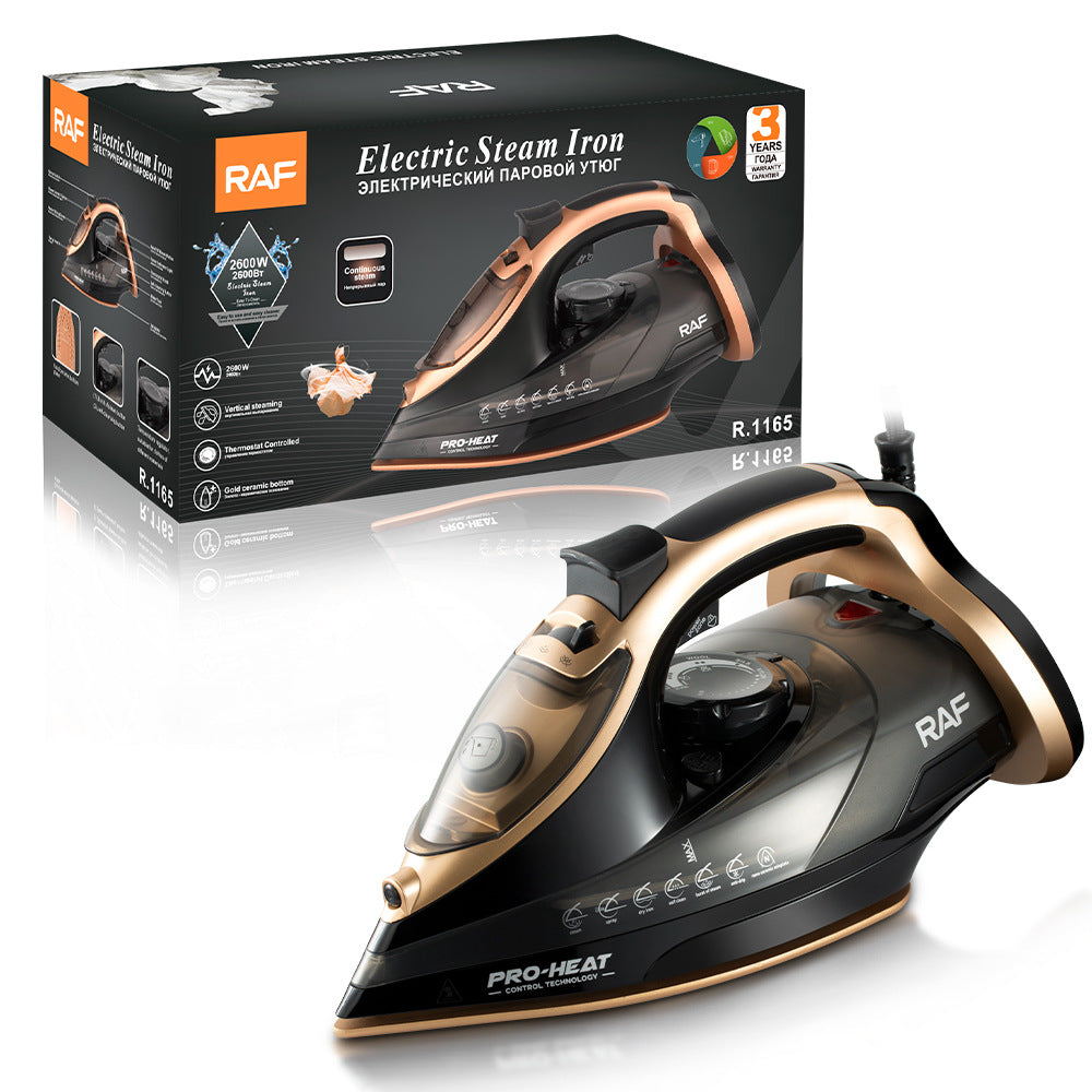 RAF European Standard Electric Iron Steam Household Iron Spray Electric Iron Handheld Clothes Electric Iron R.1165
