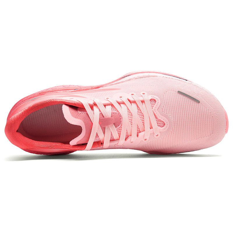 Fashion Four Seasons New Popcorn Carbon Plate Breathable Couple Running Shoes Comfortable Unisex Sports Shoes