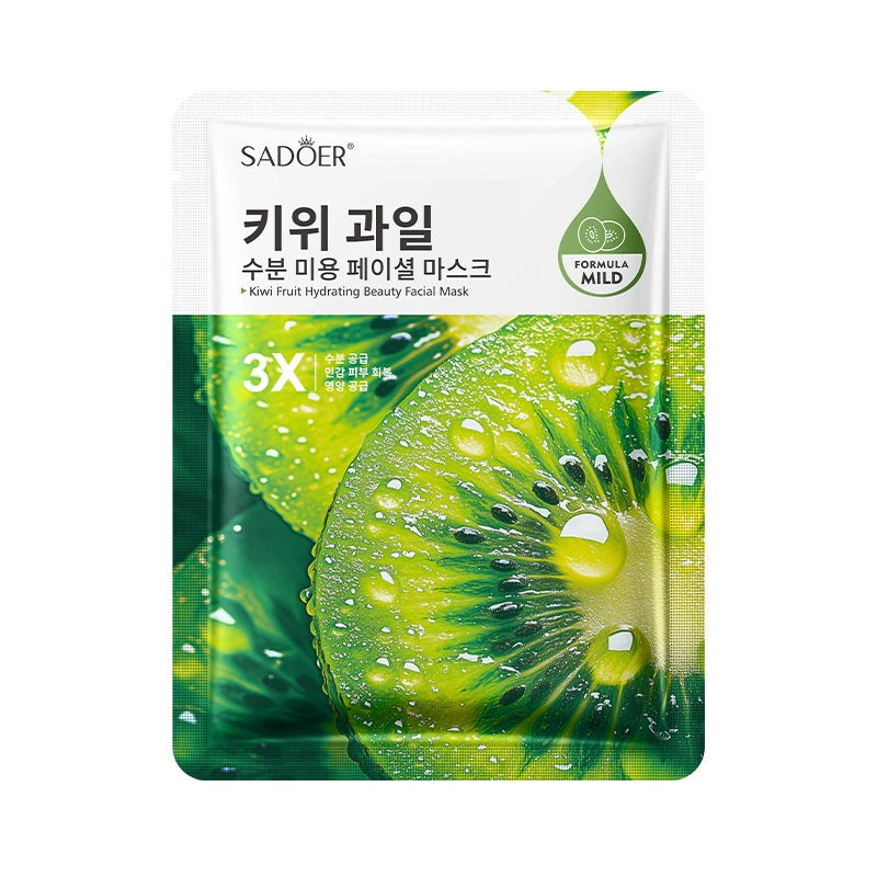 Fruit Moisturizing Hydrating Face Mask SADOER Moisturizing, rejuvenating, and brightening face mask  wholesale l