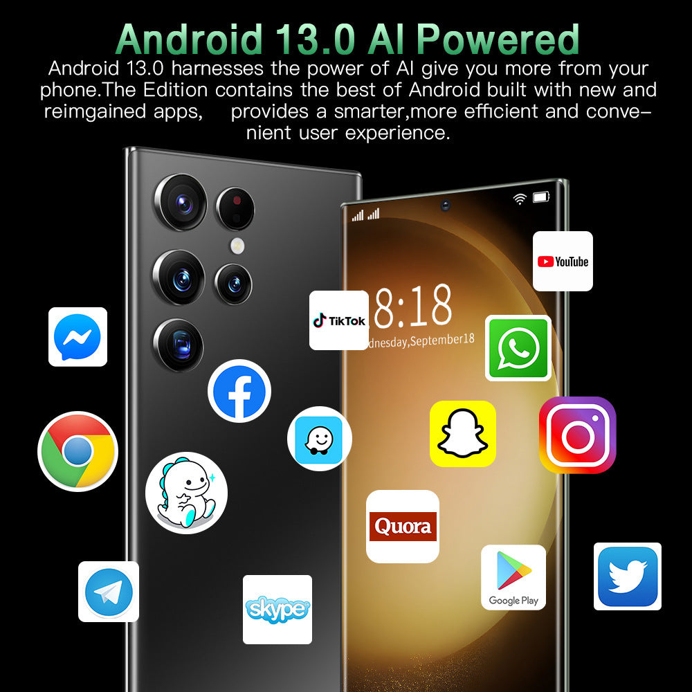 S23Ultra5G Smartphone6.7Inch Screen4G Net2+16GB Android Phone In Stock Dropshipping
