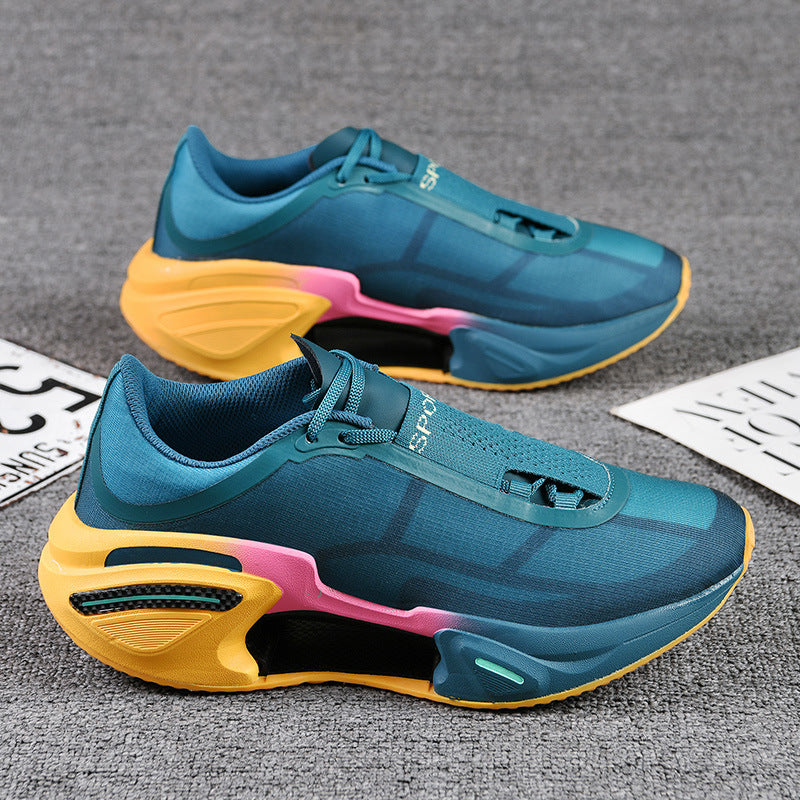 New Arch Carbon Plate Running Shoes for Men and Women, Breathable, Shock Absorbing, Non-Slip, Wear-Resistant, Lightweight, Jogging, Urban Commuting Sports Shoes