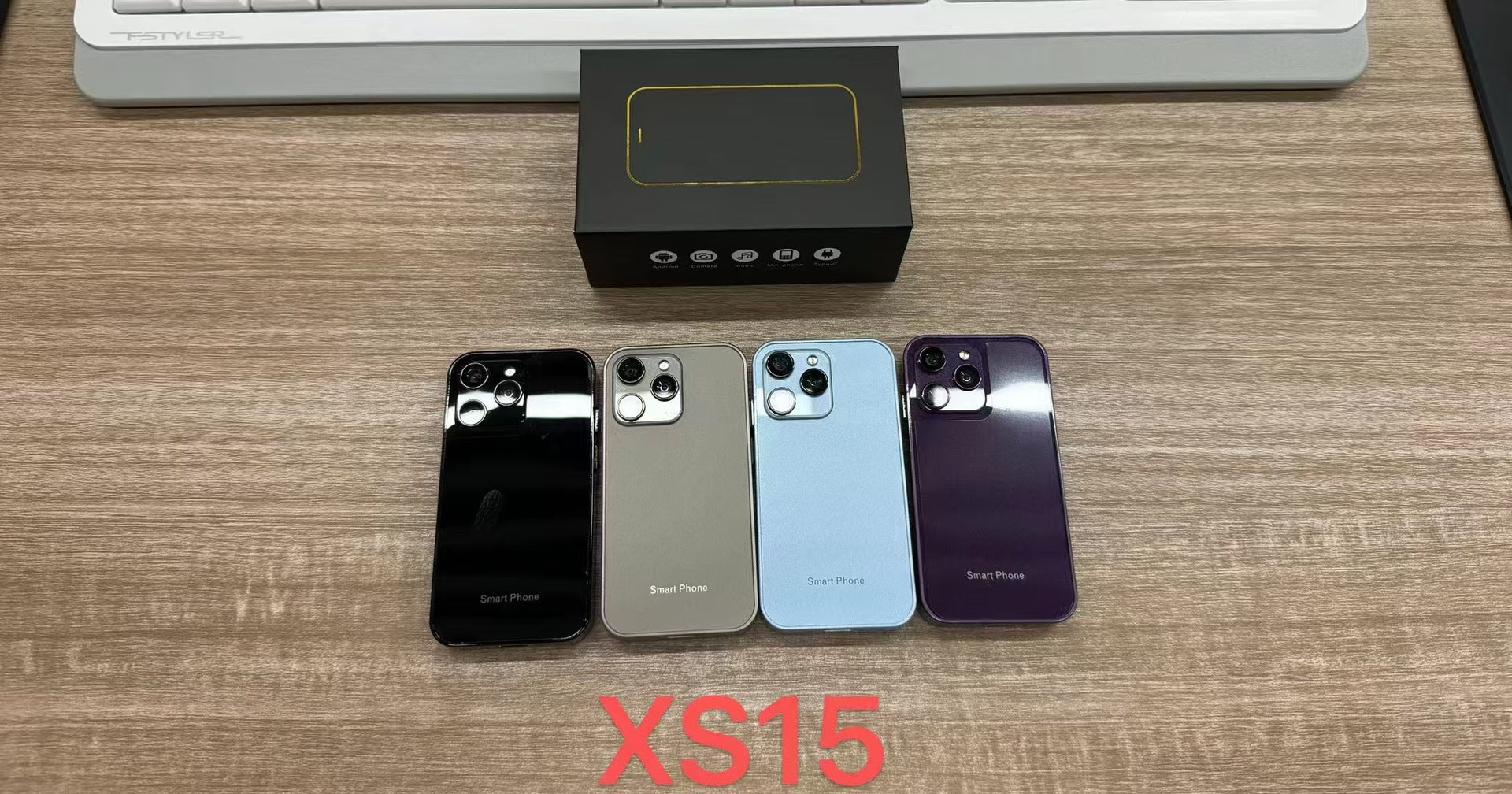 xs15Ultra-small Backup Phone Mini Smart Small Mobile Phone Student Party Hundred Yuan Internet Real Phone Cheap