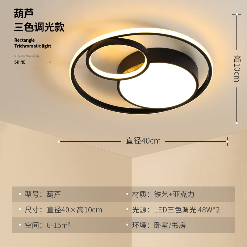 Wholesale New LED Bedroom Ceiling Lamp Modern Minimalist Light Fixtures Dining Room Living Room Lamp scandinavian Creative fashion Lighting