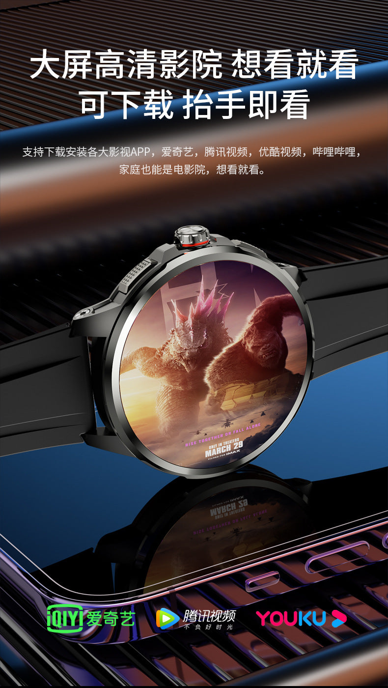 H99Smart Watch5G Dual System Independent SIM Card Global Communication APP Download Video Call Photo Outdoor Sports