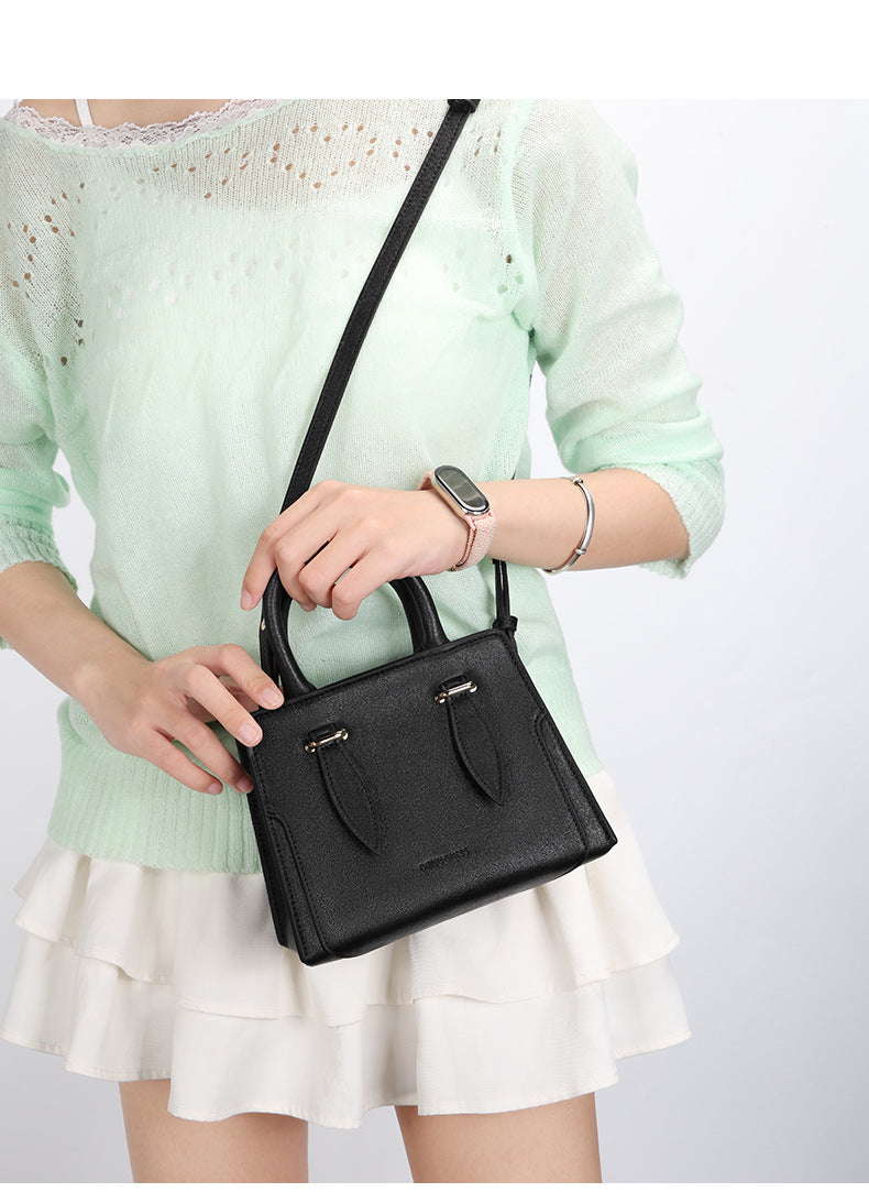 New Handbag for Women Fashionable Small Square Bag French Style Daily Light Luxury Niche Commuting Trendy Single Shoulder Crossbody Bag for Women