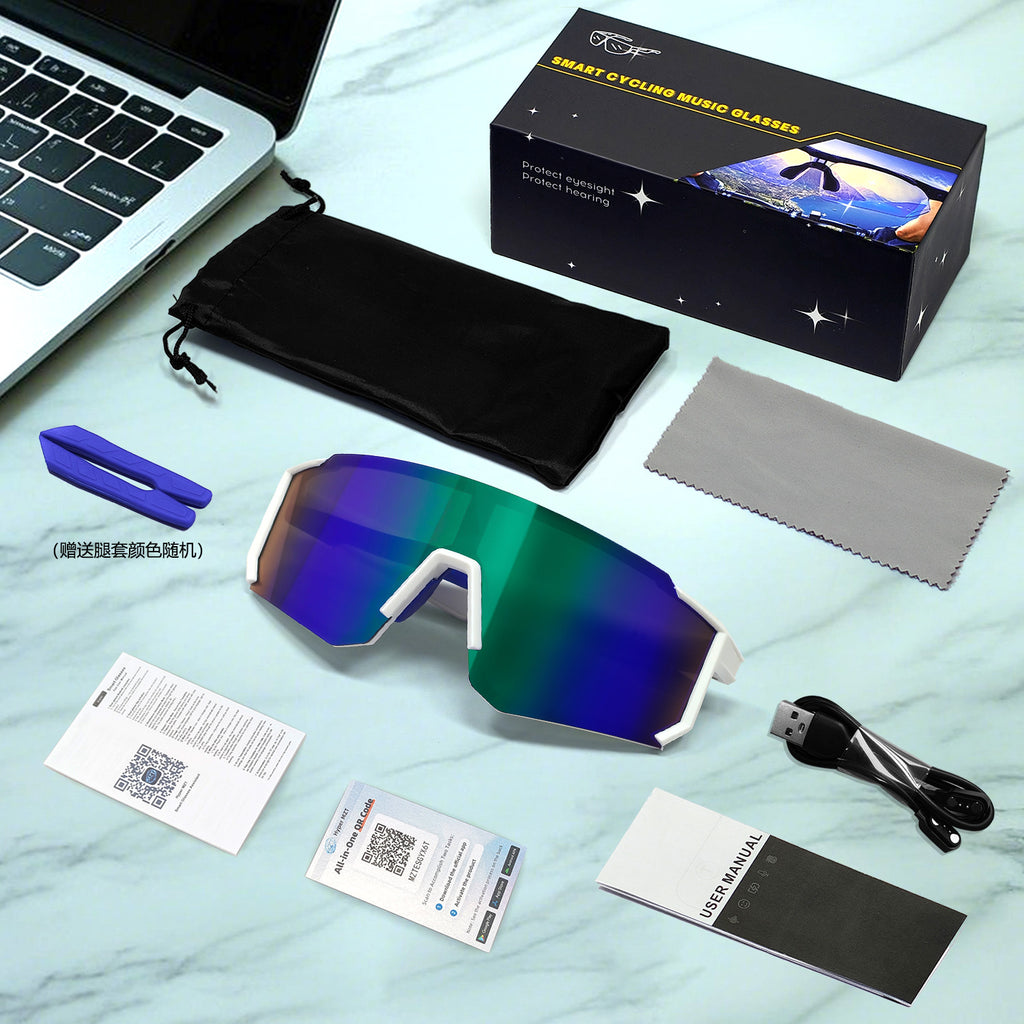 QY01 Pro1Bluetooth Glasses AI Translation Bluetooth Call Music Playback Outdoor Cycling Sports Glasses