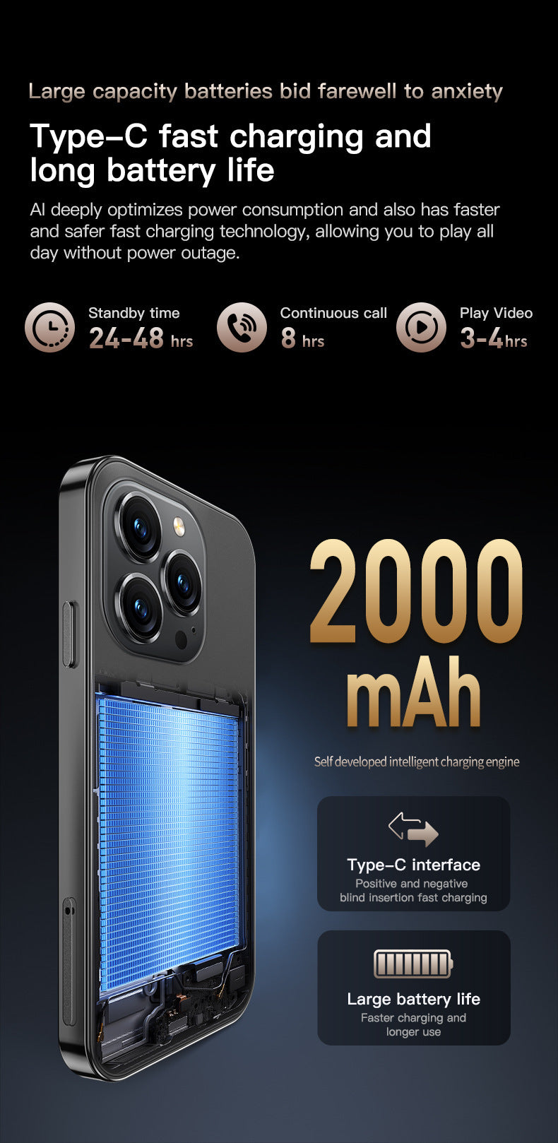 M16 PRO Hot Sale Smart Mini Phone4.0Inch Screen Dual SIM Ultra-Thin Quad-Core Backup Phone Foreign Language