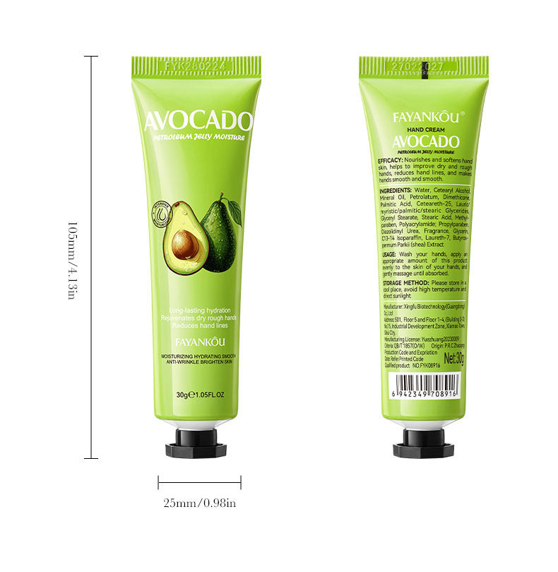 Plant and Fruit Hand Cream FAYANKOU Moisturizing Autumn and Winter Anti-Dry Crack Hand Cream  Foreign Trade Wholesale