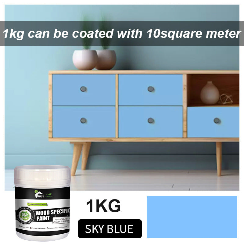 Wood Varnish Cabinet Window Frame Drawer Renovation Color Change Paint Water-based Renovation Latex Paint for Solid Wood Doors