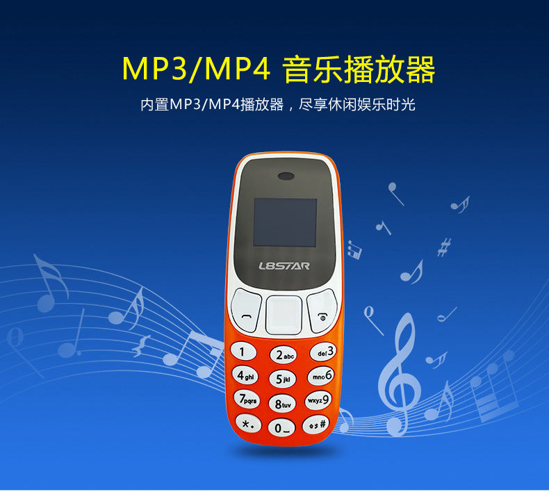 Hot Sale L8star bm10Ultra-small Micro Phone Mini Straight Bluetooth Dialing Button Dual SIM Phone