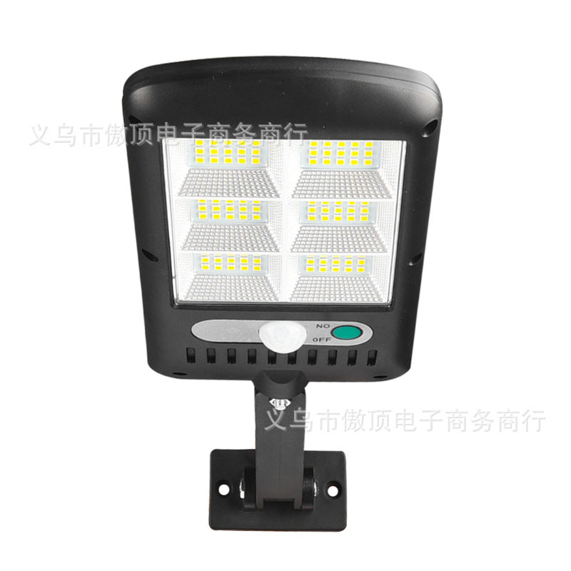 Outdoor Solar Light Human Body Sensing Street Light Bracket Integrated Garden Light Waterproof Garden Light Garage Light