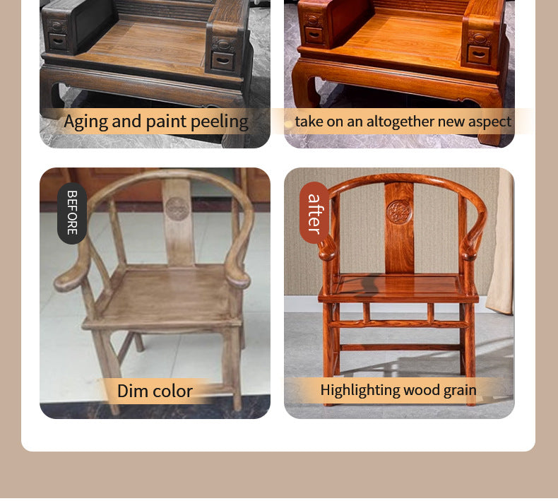 Water-based Wood Grain Paint Door, Window, and Cabinet Color Change Renovation Brightening Wood Wax Oil Antique Wood Imitation Distressed Latex Paint Manufacturer