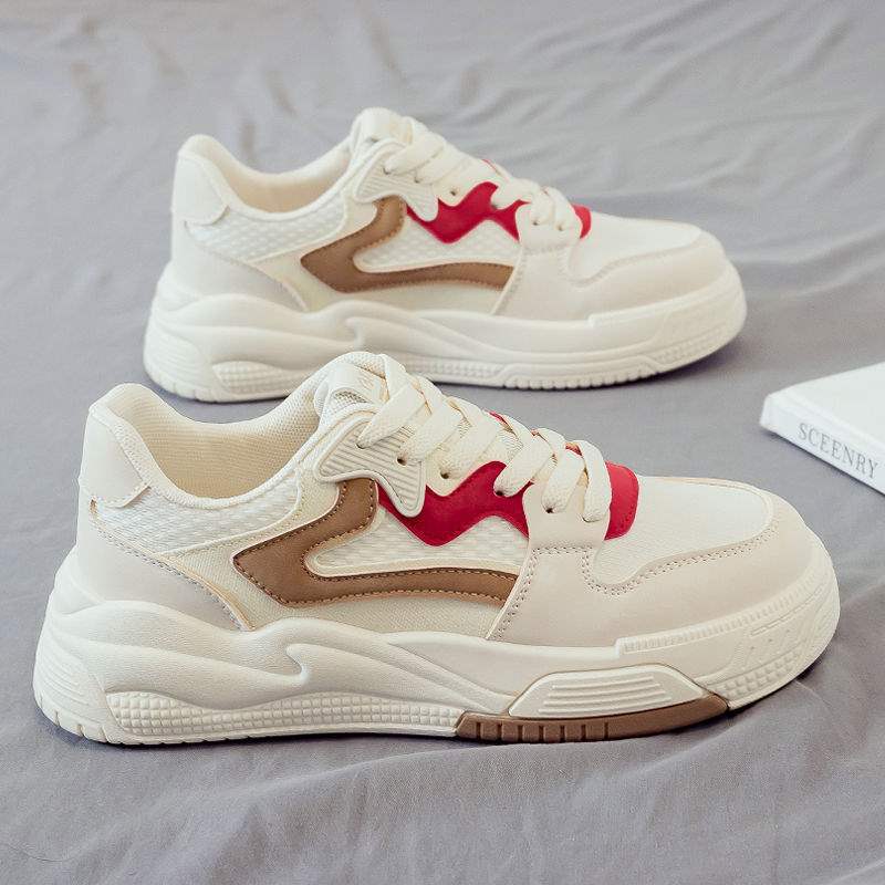 ins Korean Style New Forrest Gump Shoes for Women2025Spring and Summer Student Sports Running Casual Shoes Thick Sole Height Increasing Women's Shoes