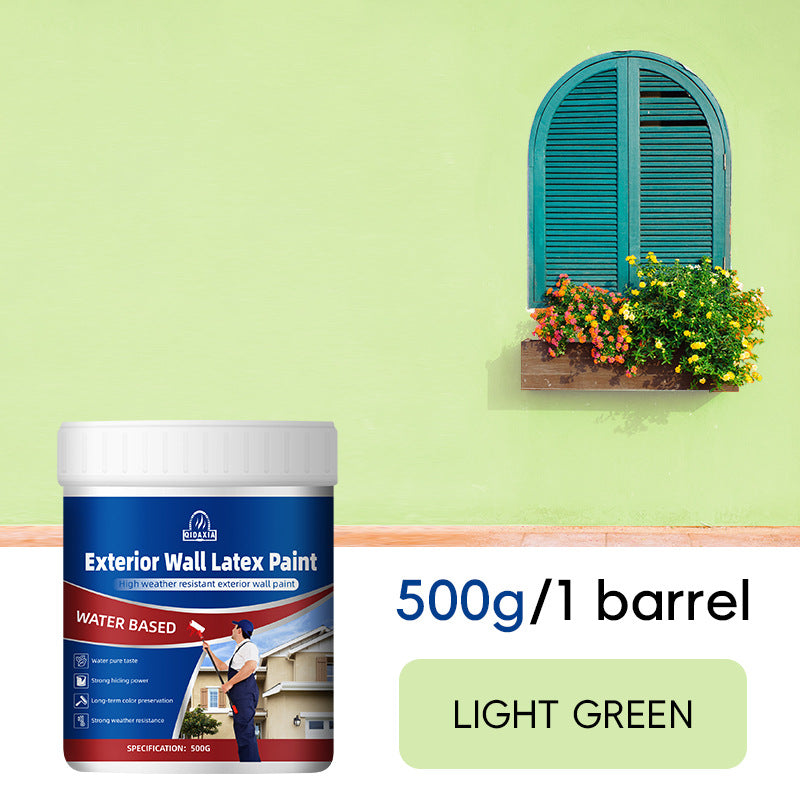 Qixia Exterior Wall Latex Paint Wall Renovation Special Repair Exterior Wall Paint Color Change Coating Wall Paint Exterior Wall Coating