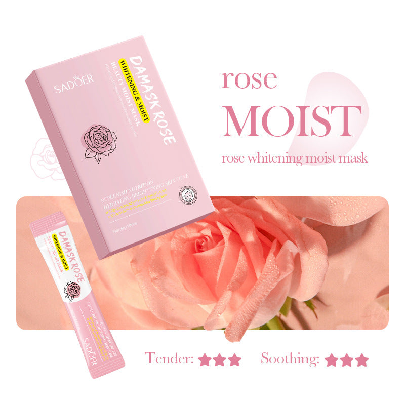 Cross-border Mud Mask Box Set SADOER Kiwi Hydrating Chamomile Smear Mask Foreign Trade Skin Care Products Wholesale