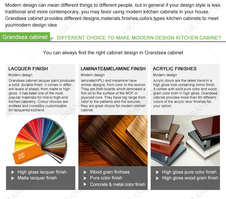 Best Simple Melamine Dark Black Luxury Large Modular Solid Wood Kitchen Cupboard Pantry Cabinet Set