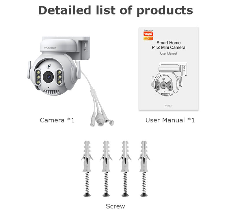 Factory Private Model Graffiti Camera 500Wan HD Full Color Night Vision Surveillance Camera 5MP Outdoor surveillance