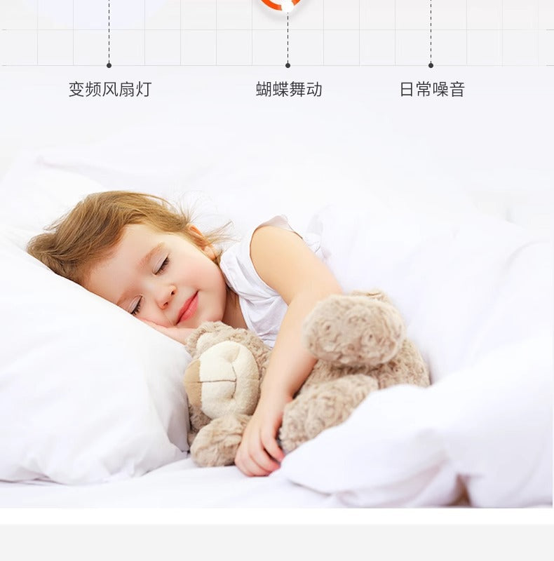 2025New Bedroom Ceiling Fan Light360Degree Rotating Airflow Energy-saving Eye Protection Cream Style Voice Control Lamp