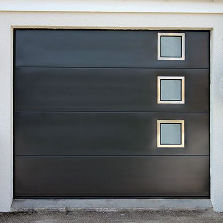 Modern Industrial Overhead Garage Door Motor Automatic Aluminum Glass Garage Door for Homes