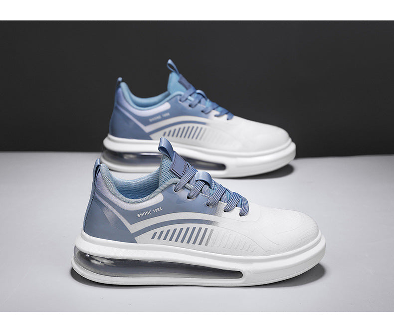 plus Size Spring New Comfortable Sports Shoes Casual Running Shoes Cushioned Lightweight Breathable Shock Absorption Trendy Shoes