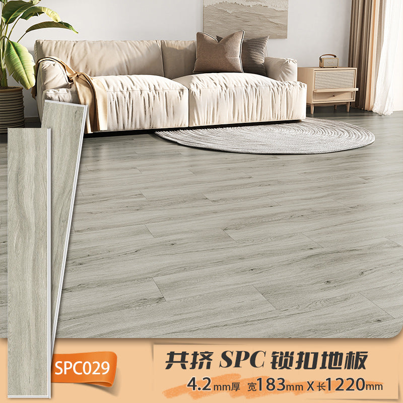 Anti-Slip Waterproof Fireproof Locking Eco-Friendly Flooring Commercial Project spc Stone Plastic Locking Type PVC Stone Crystal Flooring