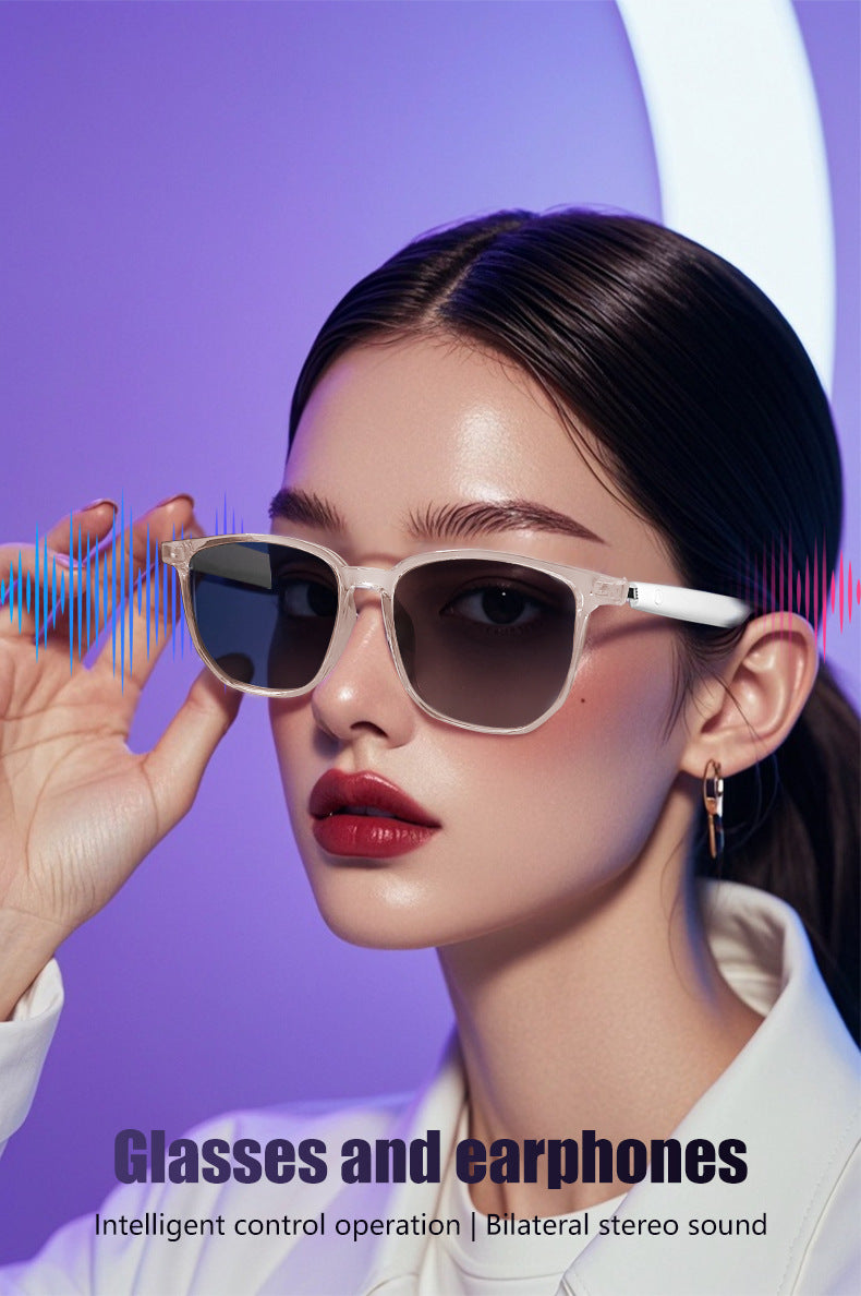 【AI Translation】Smart Translation Glasses Sunglasses Bluetooth Glasses Polarized UV Protection Blue Light Listening to Music Calling