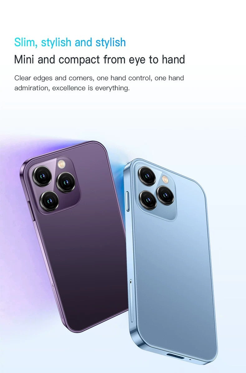 New Mobile Phone XS15 Smartphone Dual SIM Mini Phone Straight Touch Screen Android3G Hot-selling Small Mobile Phone