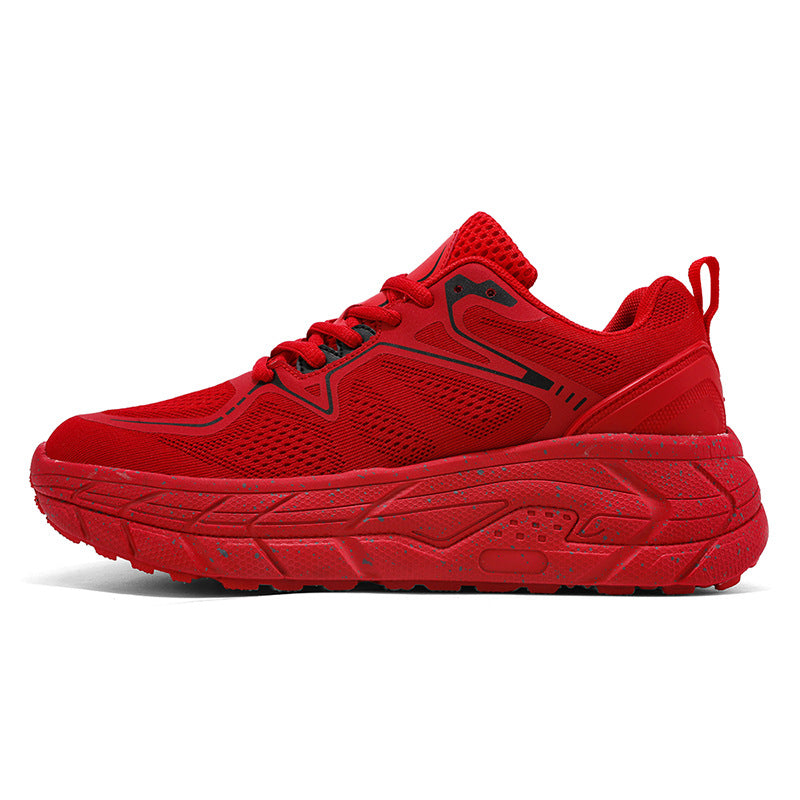 Dropshipping Couple Casual Sports Shoes Student Running Shoes Marathon Running Shoes Jacquard Foreign Trade Live Streaming Men's Shoes