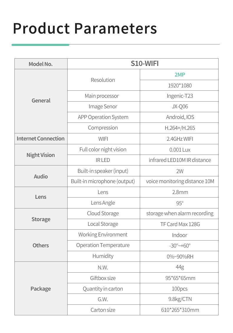 K7New surveillance camera for home use, wireless WiFi Card Machine Mobile Phone Remote HD Night Vision Window Machine