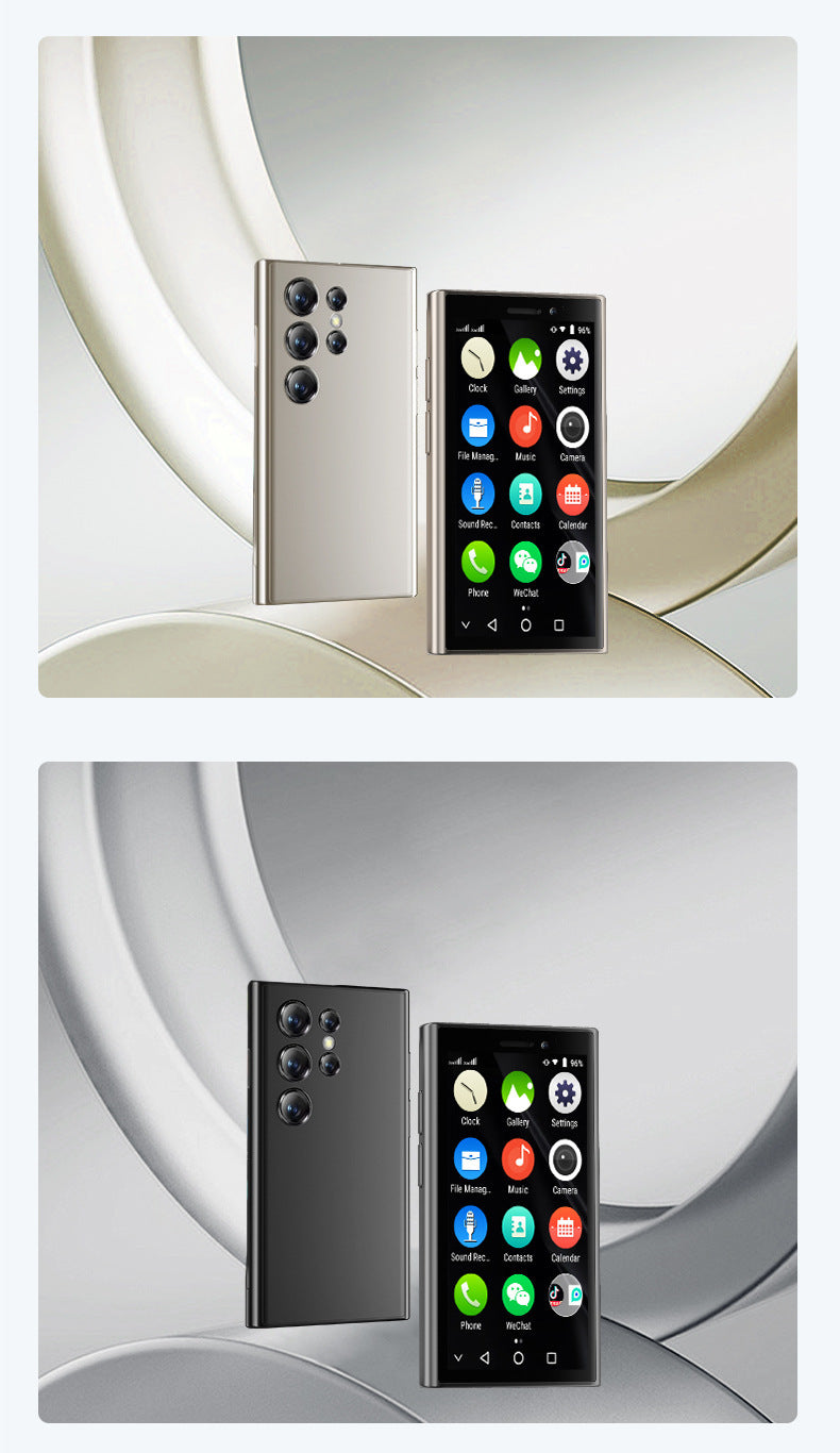 XS24pro Mini Mobile Phone3.0Inch Android Quad-Core Backup Ultra-Small Pocket Traditional Chinese Foreign Language
