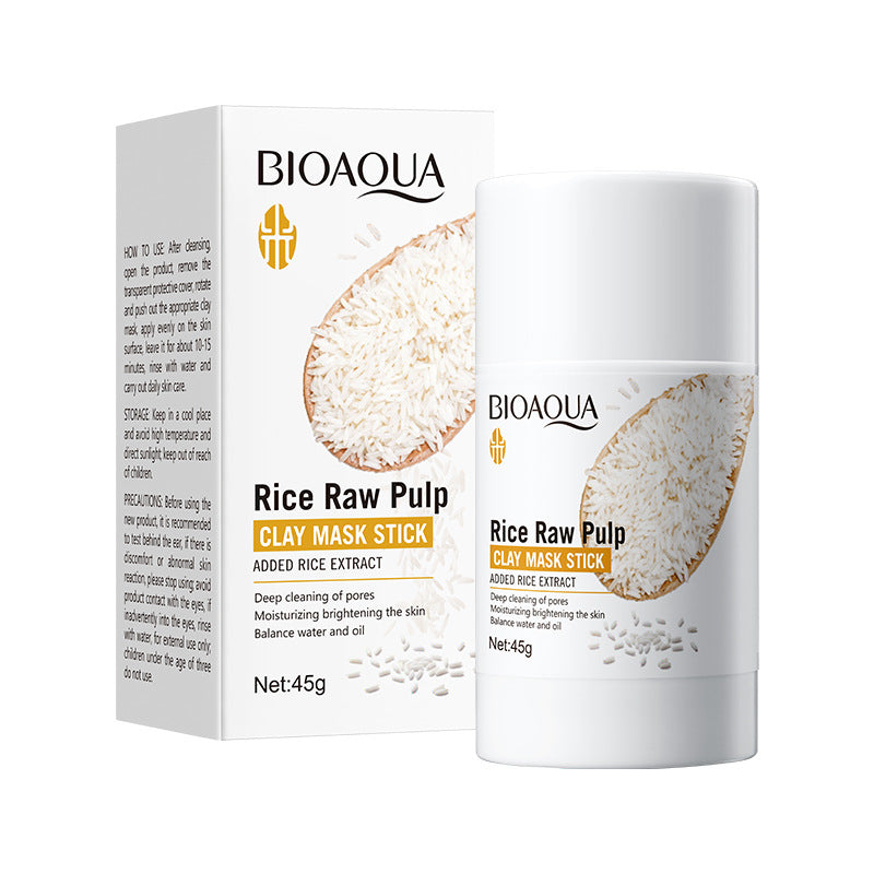 Rice Skincare Set BIOAOUA Rice Puree Series Six-Piece Set Box  Wholesale